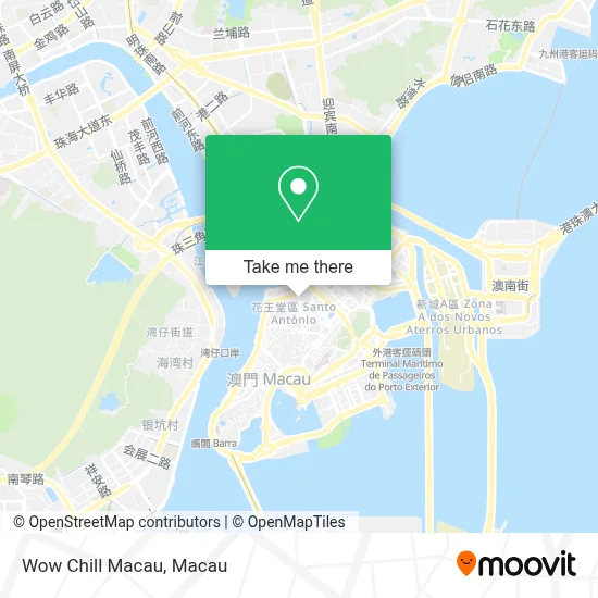Wow Chill Macau map