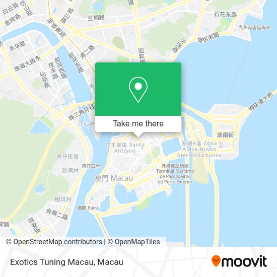 Exotics Tuning Macau map