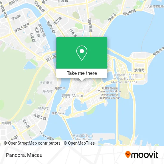 Pandora map