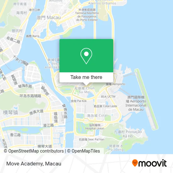 Move Academy map
