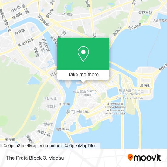 The Praia Block 3 map