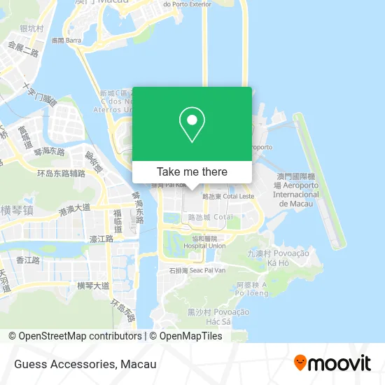 Guess Accessories map