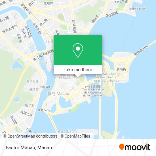 Factor Macau map