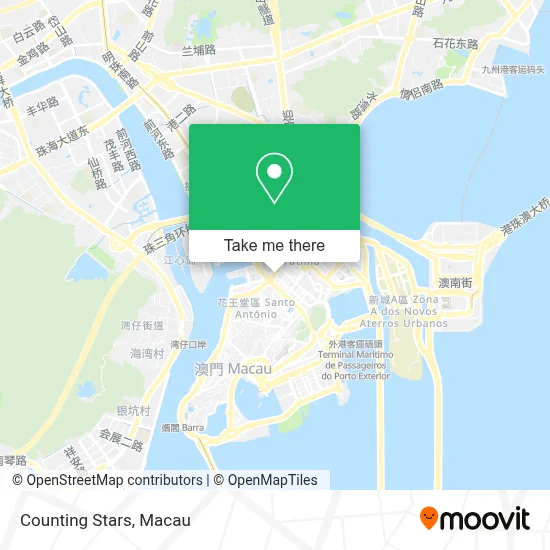 Counting Stars map