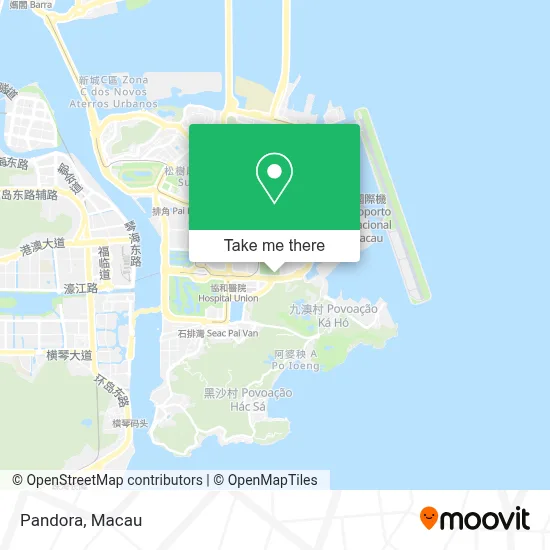 Pandora map