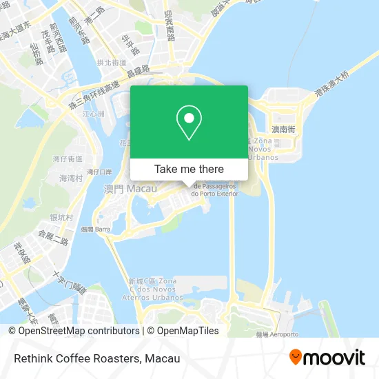 Rethink Coffee Roasters map
