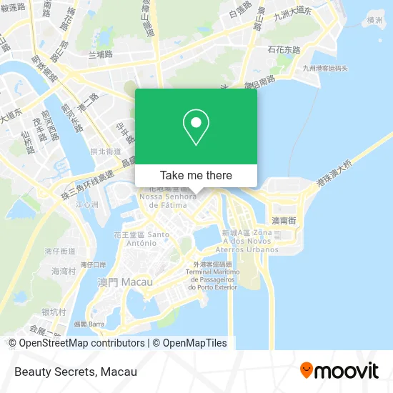 Beauty Secrets map