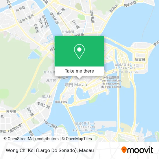 Wong Chi Kei (Largo Do Senado) map