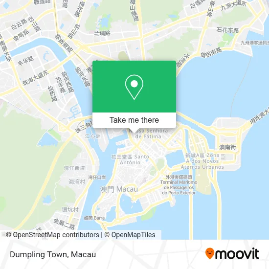 Dumpling Town map