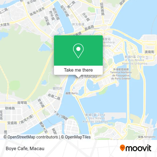 Boye Cafe map