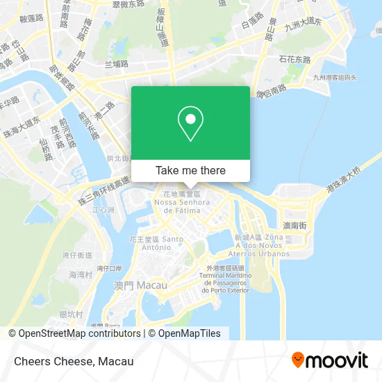 Cheers Cheese map