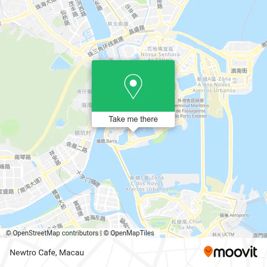 Newtro Cafe map