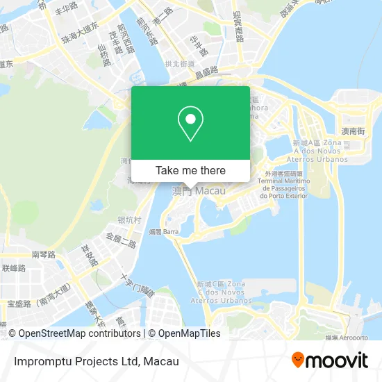 Impromptu Projects Ltd map