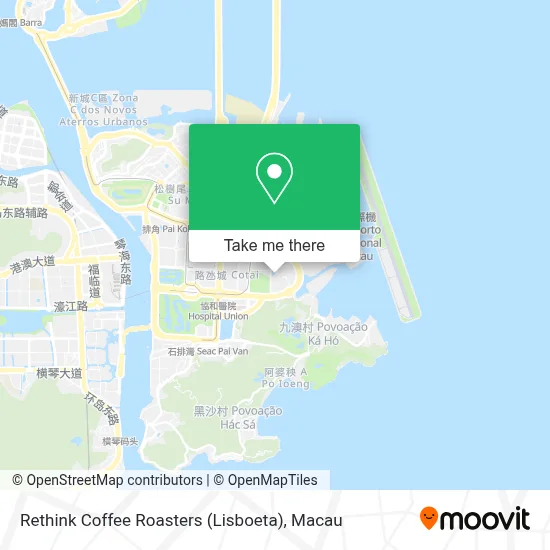 Rethink Coffee Roasters (Lisboeta) map