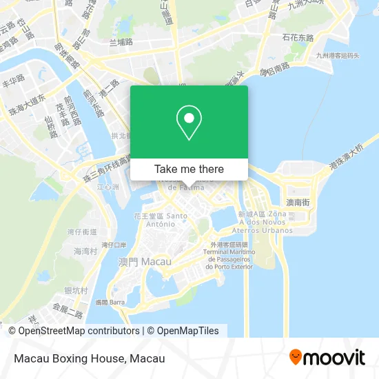Macau Boxing House map