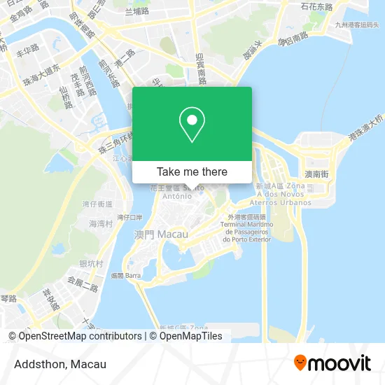 Addsthon map