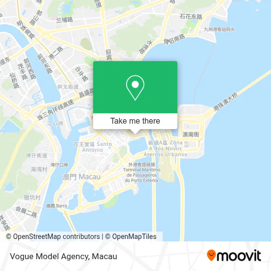 Vogue Model Agency map