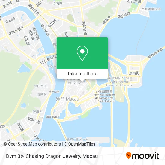 Dvm 3½ Chasing Dragon Jewelry map