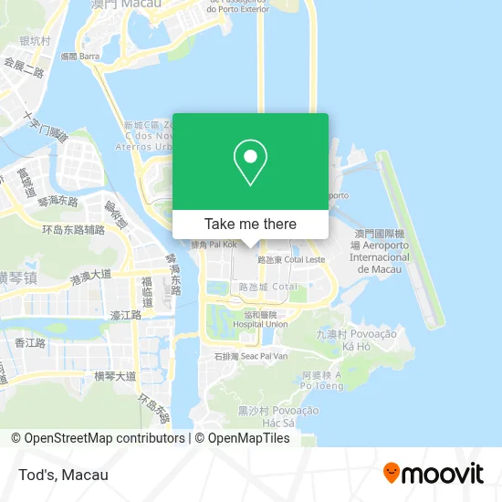 Tod's map