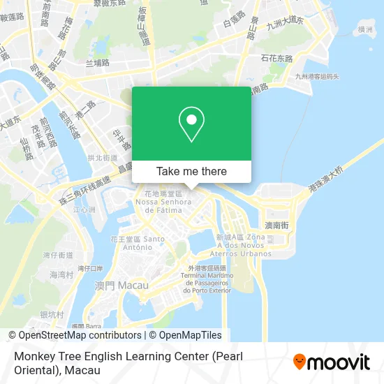 Monkey Tree English Learning Center (Pearl Oriental) map