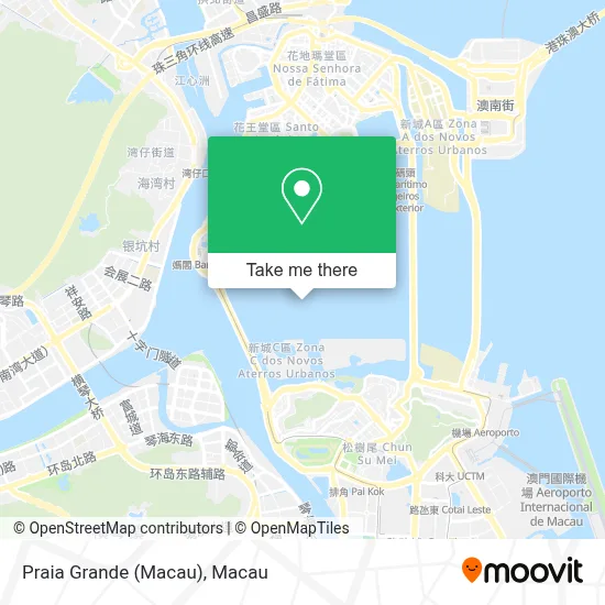 Praia Grande (Macau) map