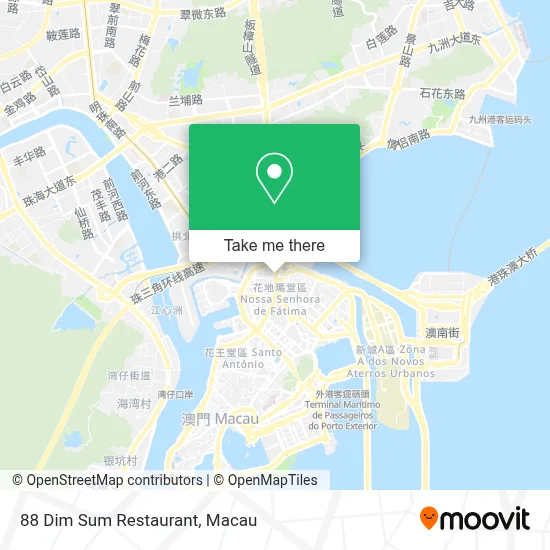 88 Dim Sum Restaurant map