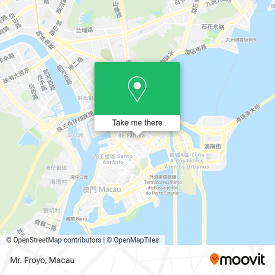 Mr. Froyo map