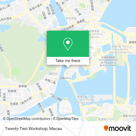 Twenty-Two Workshop map