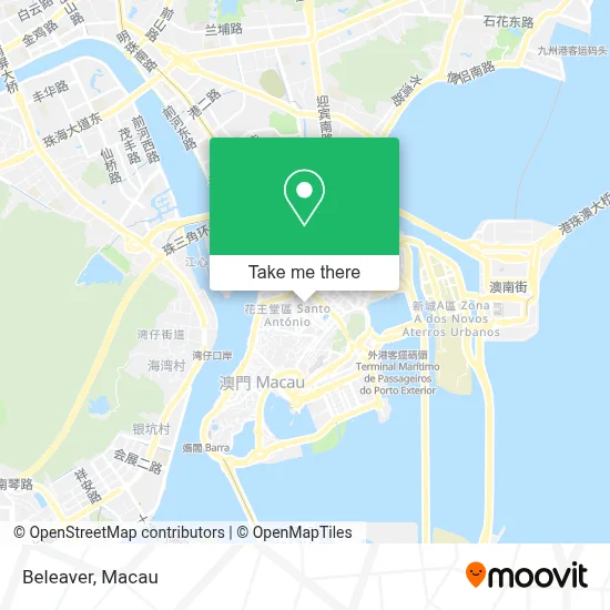 Beleaver map