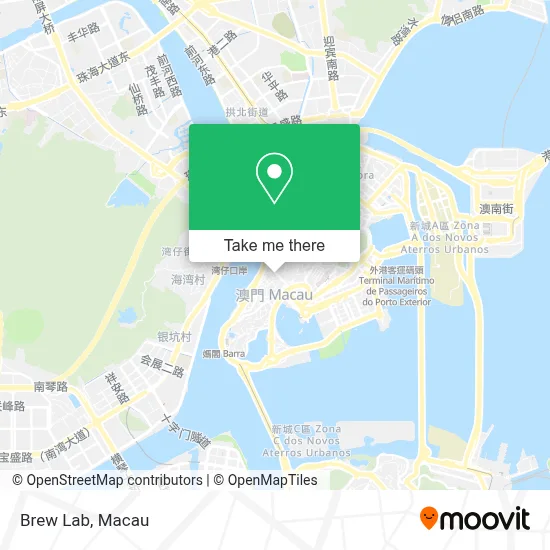 Brew Lab map