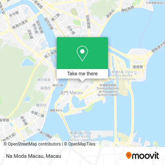 Na Moda Macau map