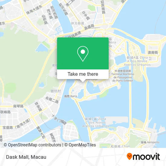 Dask Mall map