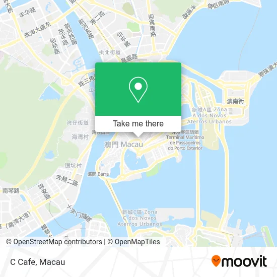 C Cafe map