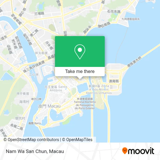 Nam Wa San Chun map