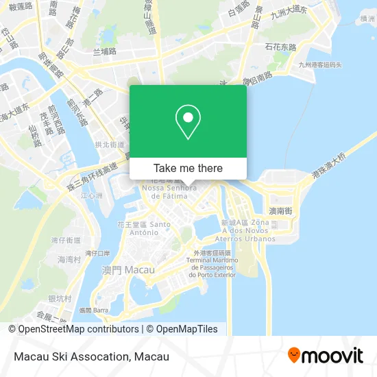 Macau Ski Assocation map