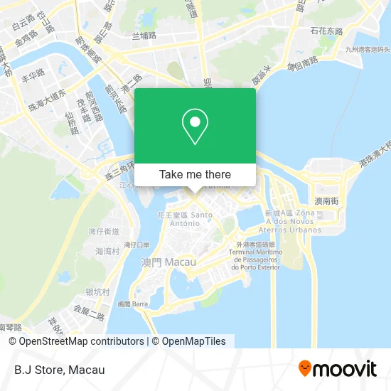B.J Store map