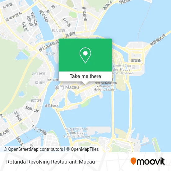 Rotunda Revolving Restaurant map