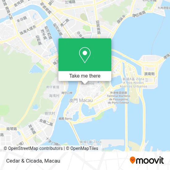 Cedar & Cicada map