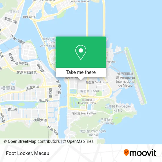 Foot Locker map