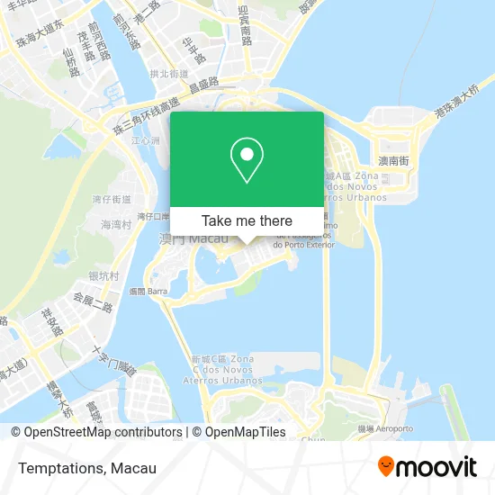 Temptations map