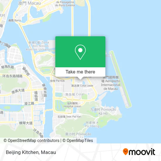 Beijing Kitchen map