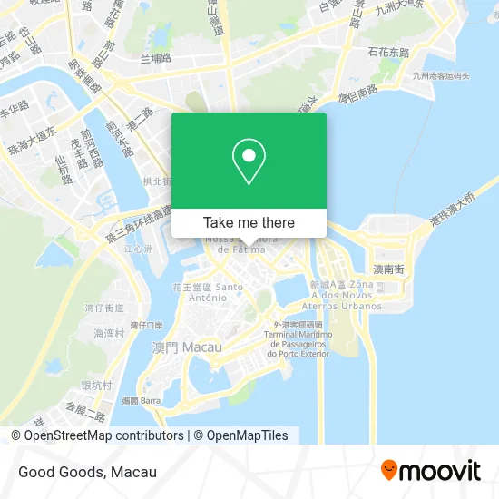 Good Goods map