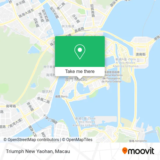 Triumph New Yaohan map