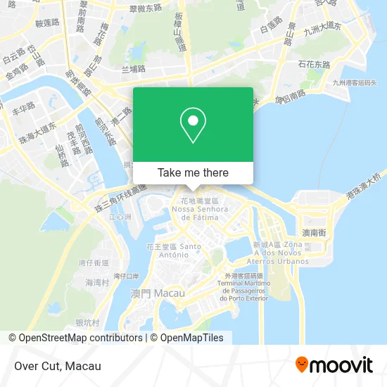 Over Cut map