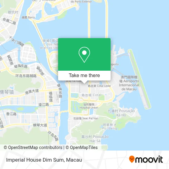 Imperial House Dim Sum map
