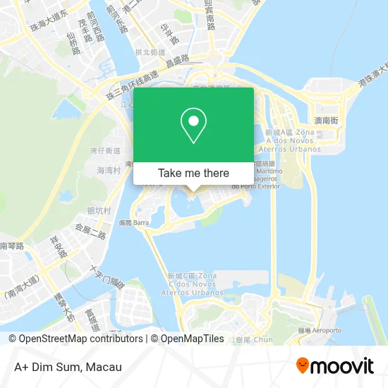 A+ Dim Sum map