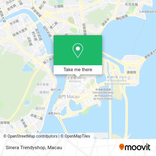 Sinera  Trendyshop map