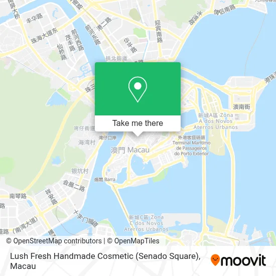 Lush Fresh Handmade Cosmetic (Senado Square) map