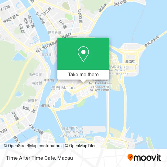 Time After Time Cafe map