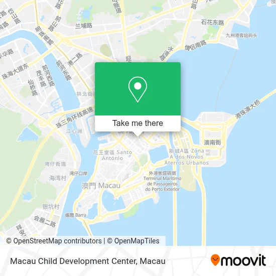 Macau Child Development Center map